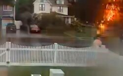 【動画】落雷に巻き込まれ、火傷ひとつ負わなかった男性。自力で助けを求める