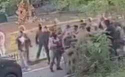 ウクライナの2つの情報機関が国内で銃撃戦、数人が負傷
