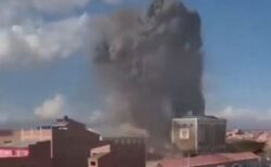 ボリビアで軍の施設が爆発、猛烈な爆風と衝撃波で2人が死亡【動画】