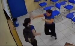 ブラジルの女子高生、成績を決めた教師を滅多刺し【現場映像】