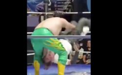 プロレスラーがレフェリーを殺してしまい、起訴される